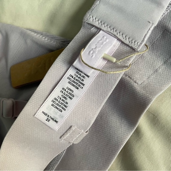 NEW Skims Ribbed Cotton Plunge Bralette Unlined Wireless - Picture 6 of 6